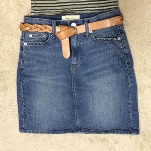 gap denim skirt sze:24